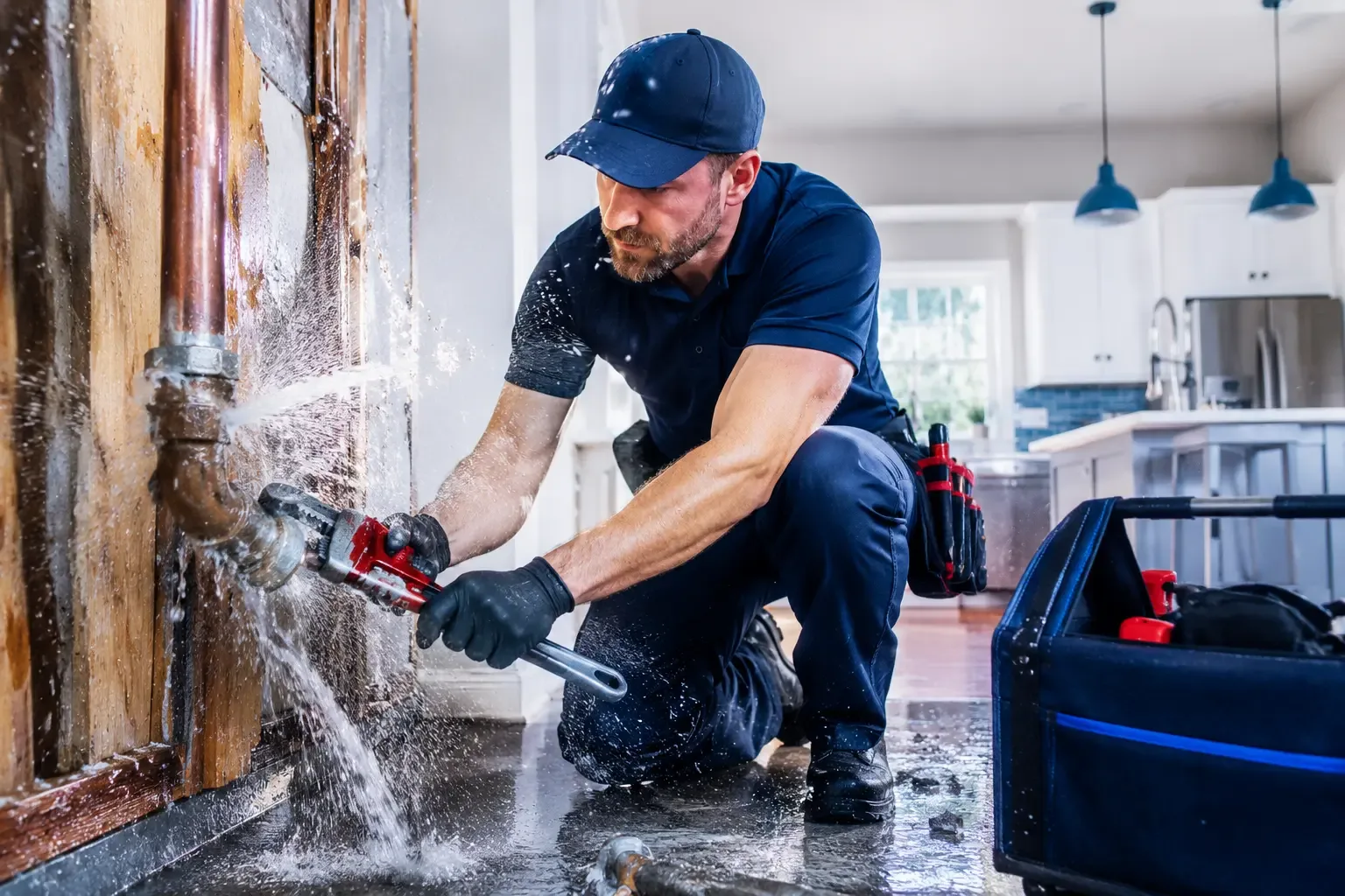 Local emergency pipe repair professionals in Macksburg, IA